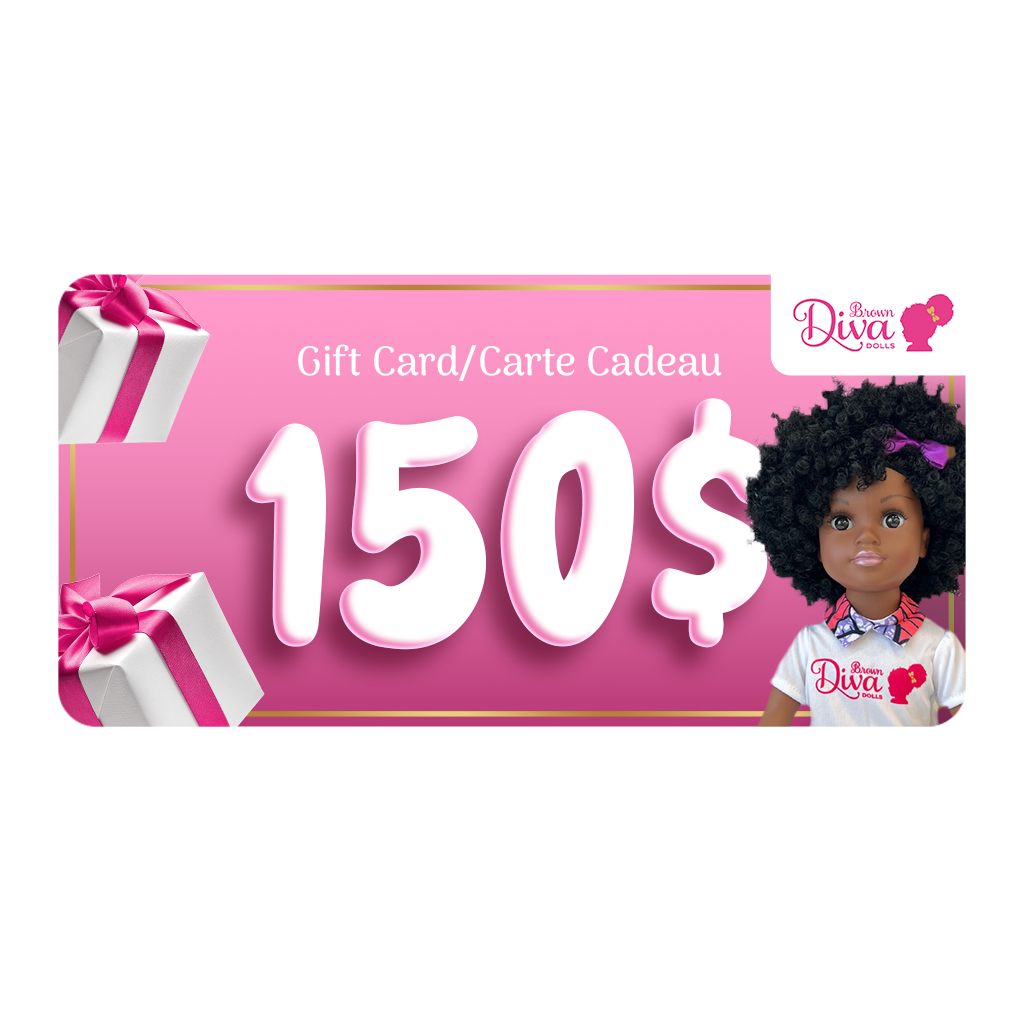 Brown Diva Dolls Gift Card