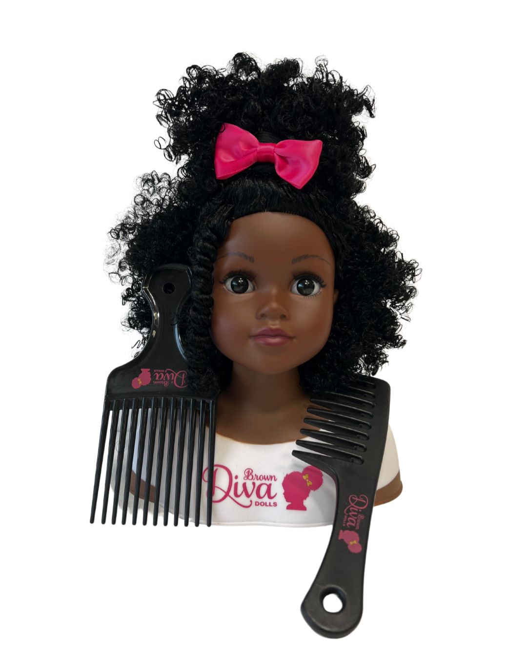 Diva Head Curly Afro